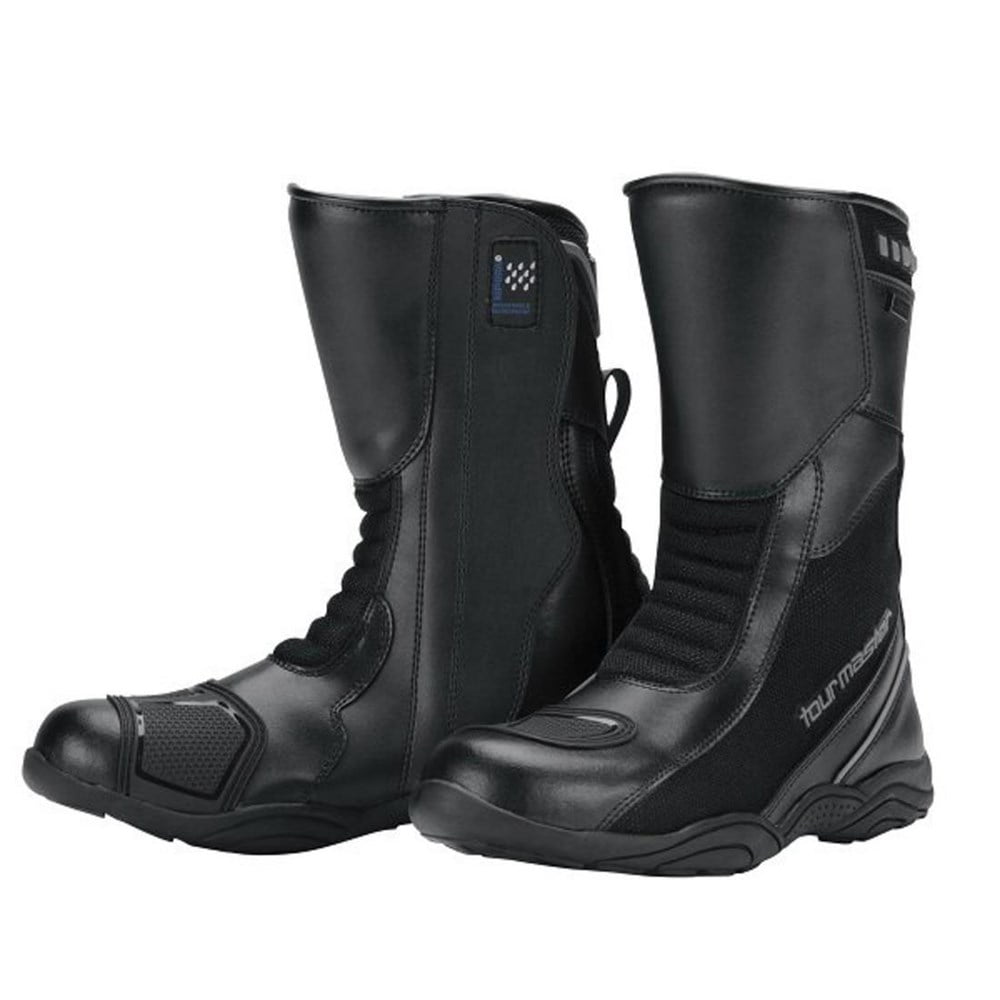 Tourmaster Solution Air V2 Mens Motorcycle Boots Black 10 