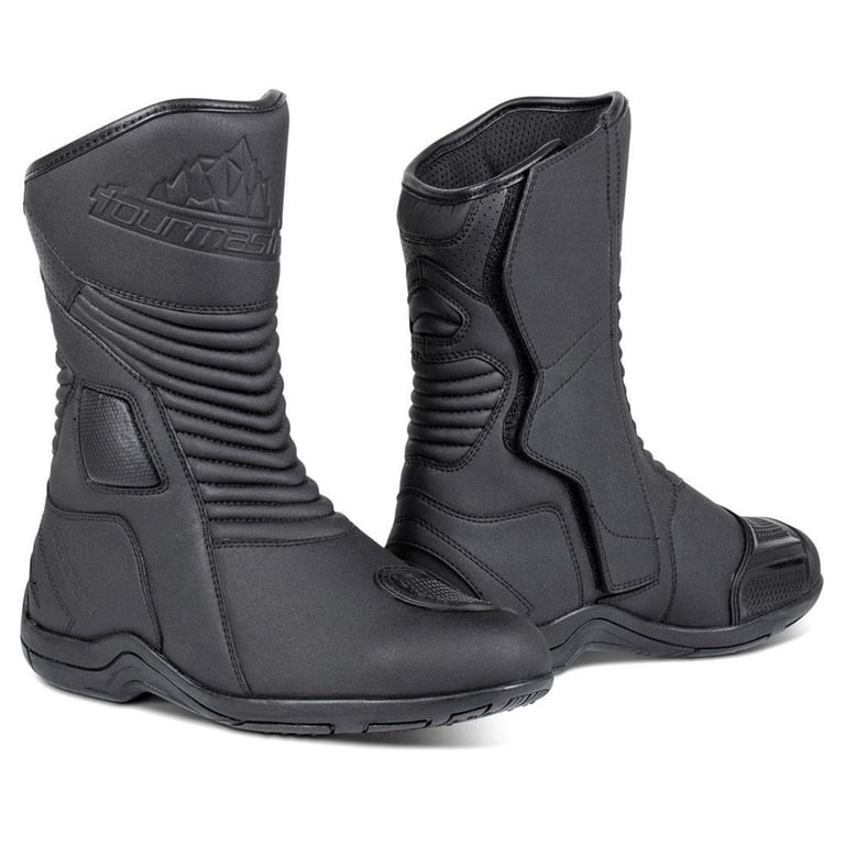 Tourmaster Solution WP Mens Motorcycle Boots Black 11 USA 