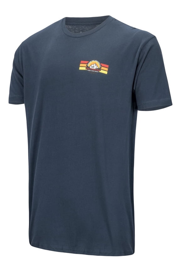 Sunset Mens Short Sleeve T-Shirt Navy Blue XL