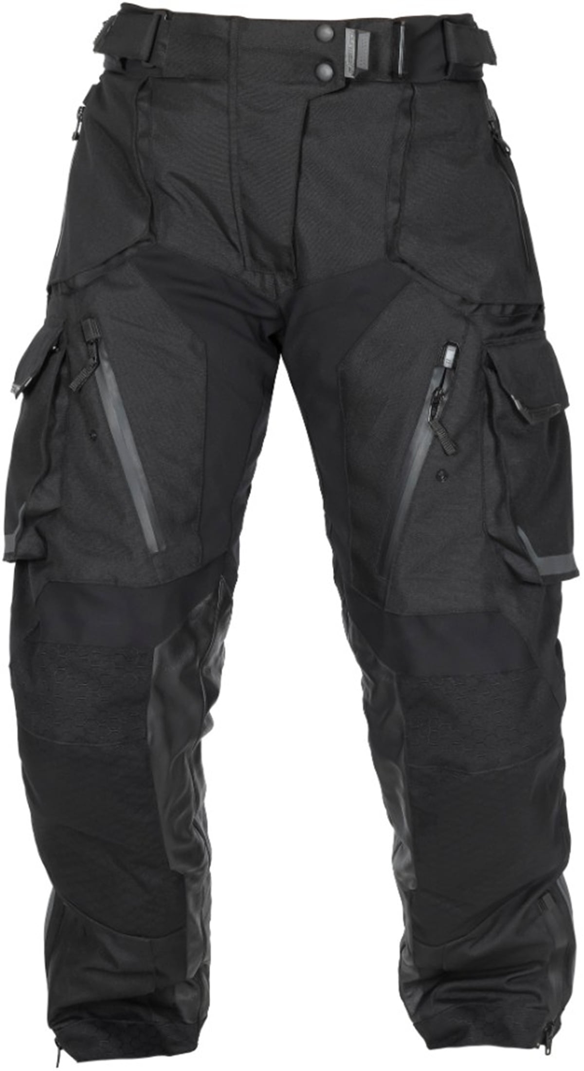 Tourmaster The Trek Men's Textile Adventure Touring Motorcycle Jacket - Black, XXL Tall