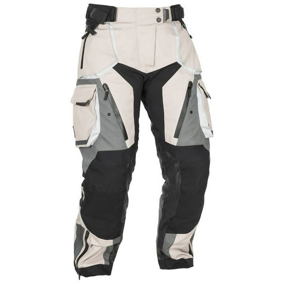 Tourmaster The Trek Mens Textile Adventure Touring Pants Sand/Gray 3XL
