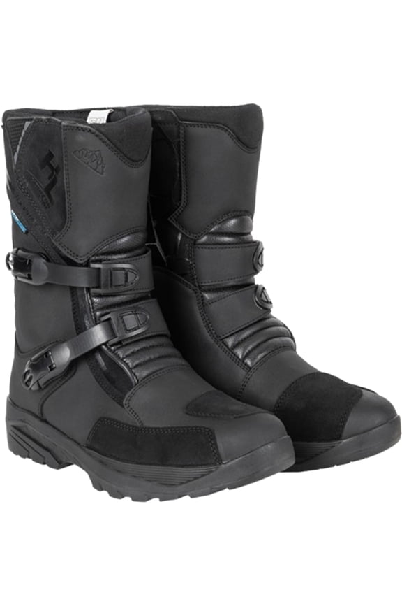 Trailblazer Mens Adventure Touring Motorcycle Boots Black 8.5 USA