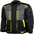 thumbnail image 1 of Tourmaster Transition Mens Textile Motorcycle Jacket Hi-Vis 3XL, 1 of 2