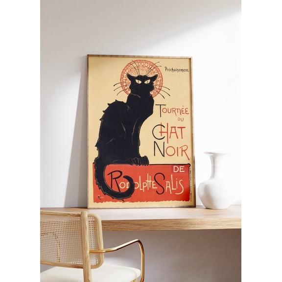 Tournée du Chat Noir Poster Parisian Cat Wall Art