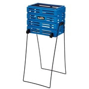 Tourna Ballport Deluxe Tennis Ball Pickup with Wheels - Blue