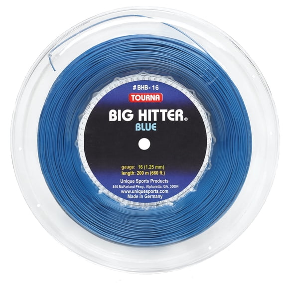 Tourna Big Hitter Blue 16G Reel Tennis String