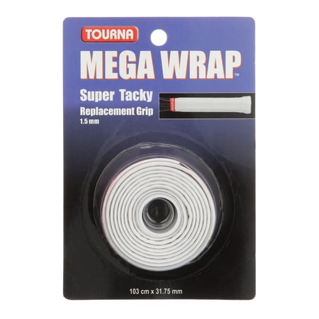 Tourna Mega Wrap Replacement Tennis Grip White