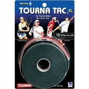 Tourna Tac XL 10 Pack Black Tennis Overgrip (   Black  )