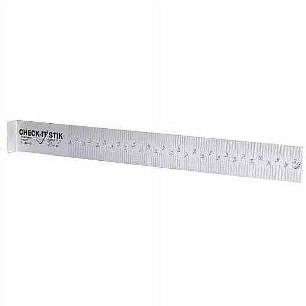 Quik Measure Pro Fish Rulers Rod Decals 2 Pack Fishing Rod Adhesive Tape Measure