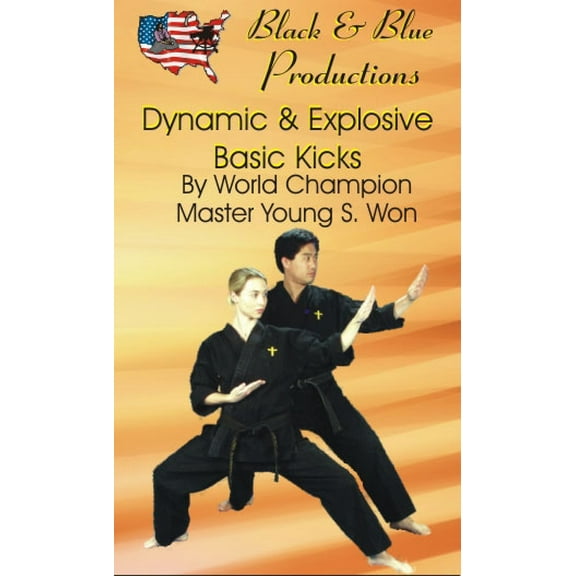 Tournament Karate Dynamic Explosive Basic Kicks DVD Young S Wong -VO5586A