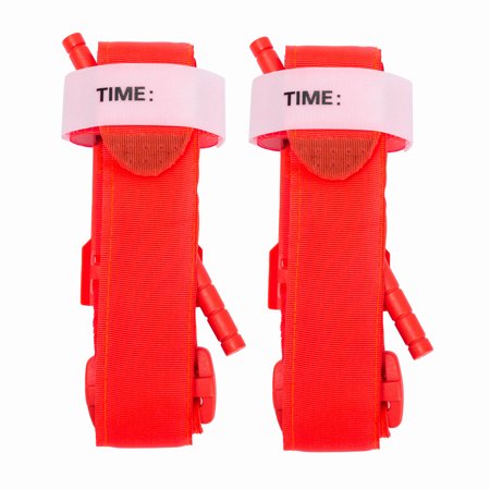 Tourniquets, 2 Pack Fastest, Safest, Most Effective Tourniquet, First Aid Tactical Life Saving Hemorrhage Control, Single-Handed Operation of Hemostatic Bandage
