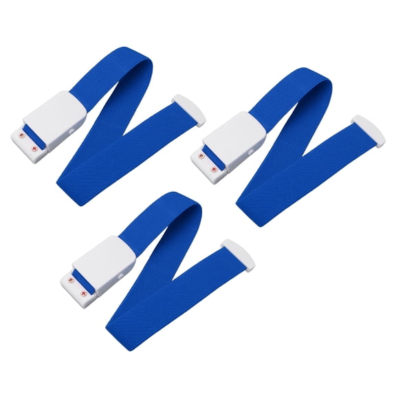 Tourniquets??, Compound Buckle 3PCS Buckle?Tourniquet  For Outdoor Hiking For Hemostatic Bandage Blue
