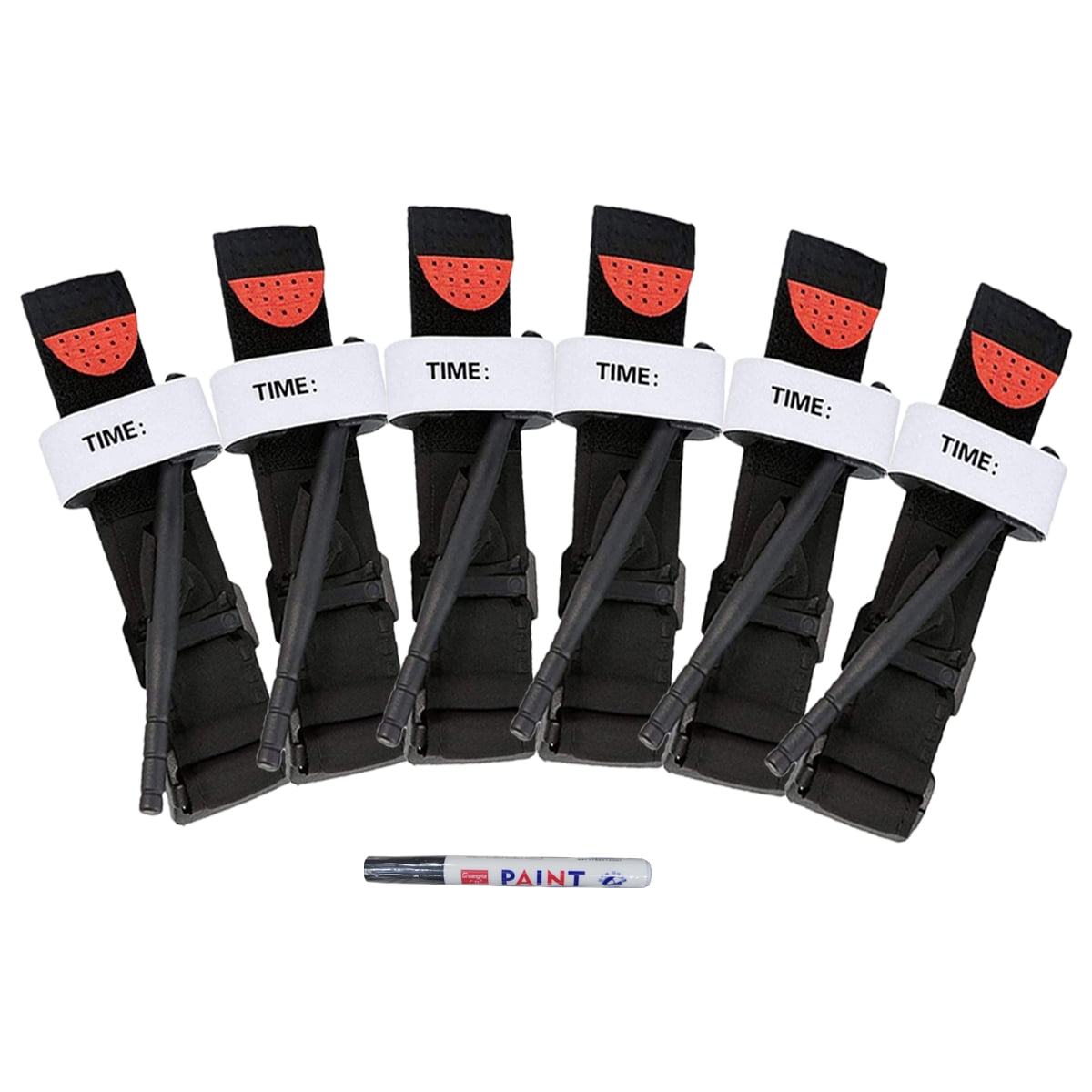 Waterproof Trauma EMT Medical EMS Tourniquets Kit, Rapid One Hand