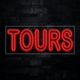 thumbnail image 1 of Tours LED Neon Sign 30"L x 12"H #31492, 1 of 3