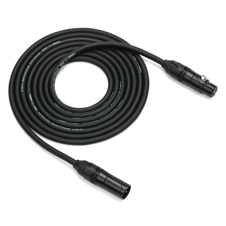 Samson - Tourtek Pro 20' Microphone Cable - Black
