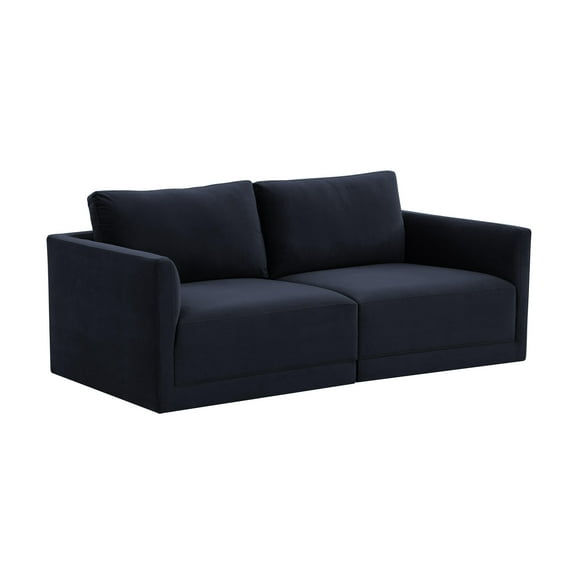 Tov Furniture Willow Navy Modular Loveseat