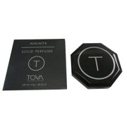 TOVA Nights Solid Perfume Compact, Floral Musk Fragrance Balm, Travel Size Dab-On Perfume for Women, 2.4 g