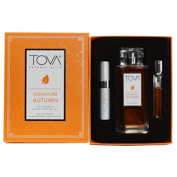 TOVA Signature Autumn Eau de Parfum Set, 3.4 fl oz + 0.34 oz