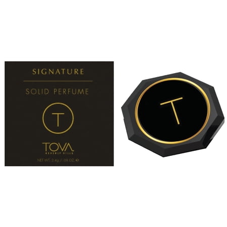 TOVA Signature Solid Perfume Compact, Floral Scent, 2.4 g