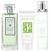 TOVA Signature Summer Layering Collection 3-Piece Fragrance Set for Men & Women