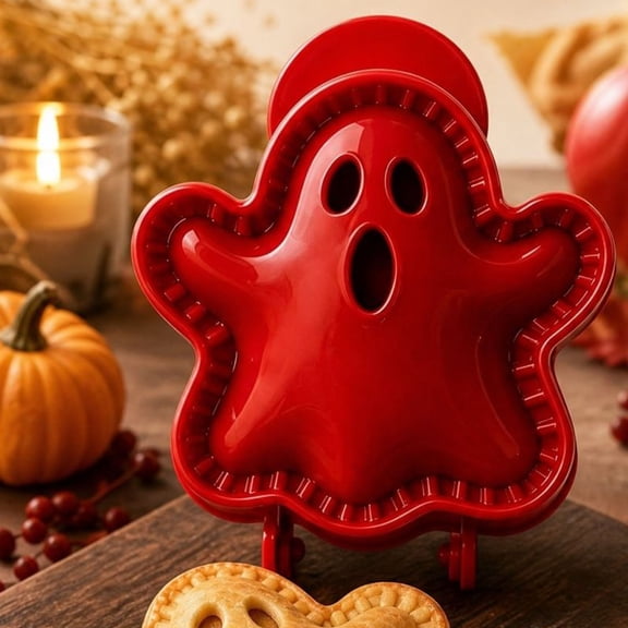 Tovaris Halloween Pie Press Tool, Halloween Baking Dough Cutter with Shaped Design, Hand Pie Maker, For Home Kitchen Party