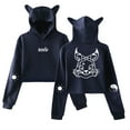thumbnail image 1 of Tove Lo Hoodie Sweatshirt for Girls Cat Ear Crop Top Women Casual Girl Youth Tour Fashion Long Sleeve, 1 of 2