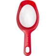 thumbnail image 1 of Tovolo Scoop and Sift Flour Sifter, 1-Cup Fine 20-Mesh Sieve, BPA-Free, Candy Apple, 1 of 4