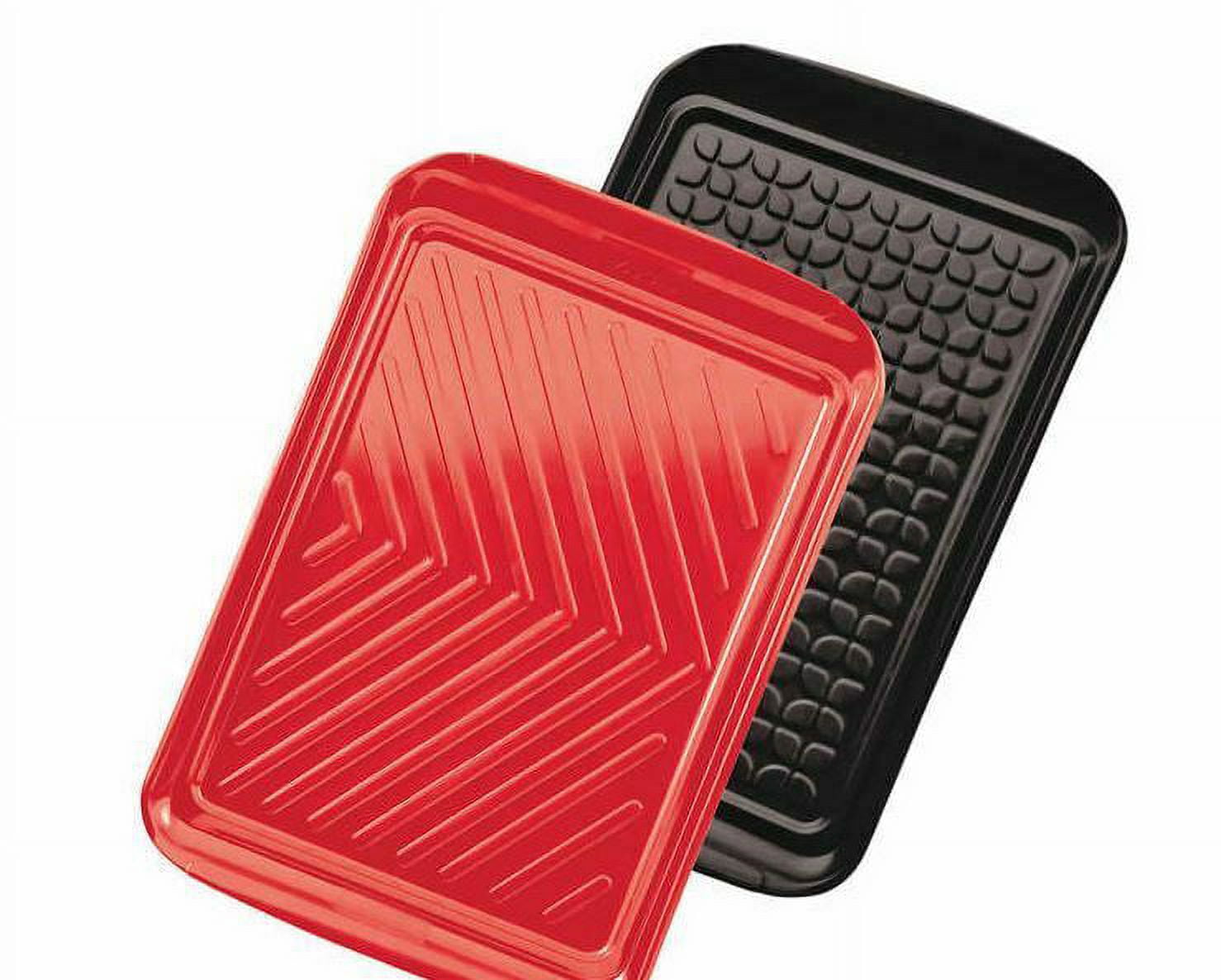 Extra-Large Prep and Serve Stacking Grill Prep Trays, Set of 2 + Reviews