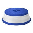 Tovolo Collapsible Microwave Food Cover, DishwasherSafe, BPAFree, Stratus Blue