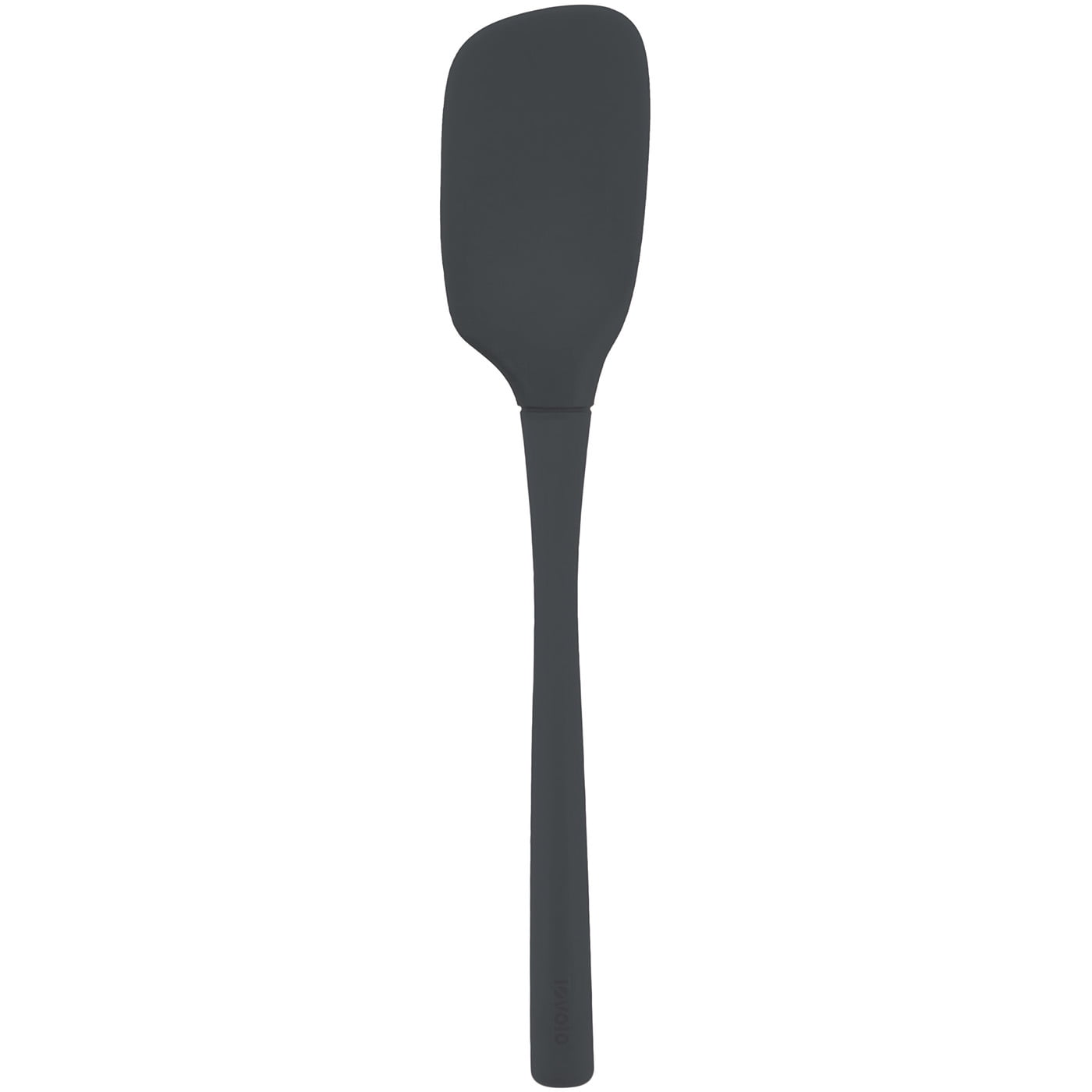 Tovolo Flex-Core All Silicone Spoonula, Charcoal 