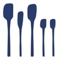 thumbnail image 1 of Tovolo Flex-Core Spatula All Silicone Set (Set of 5) - Deep Indigo, 1 of 6