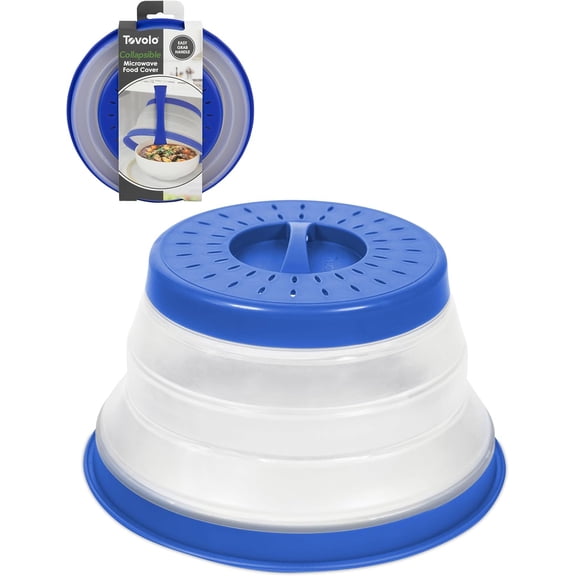Tovolo Microwave Plate Cover Small 8 Inch Collapsible Vented Silicone
