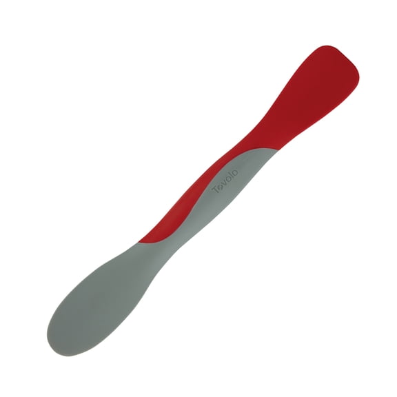 Tovolo Mini Scoop and Spread 8 Inch Dual-End Spreader Tool, Cayenne