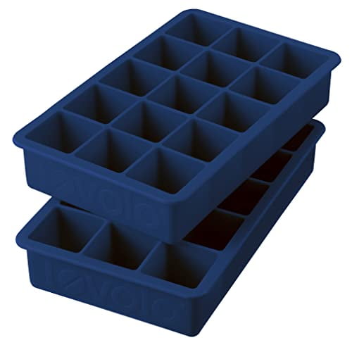 Tovolo Perfect Cube Ice Trays S/2 Deep Indigo
