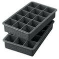 thumbnail image 1 of Tovolo Perfect Cube Ice Trays S/2 Charcoal, 1 of 4