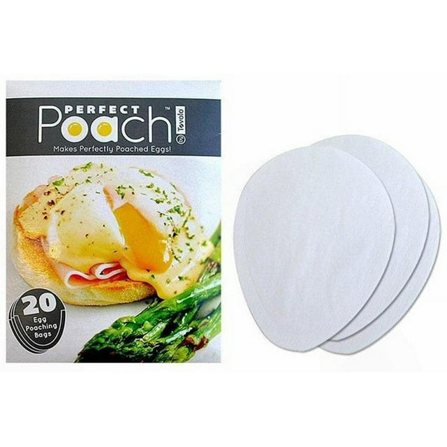 Tovolo Perfect Poach Egg Poaching Bags 20 Bags
