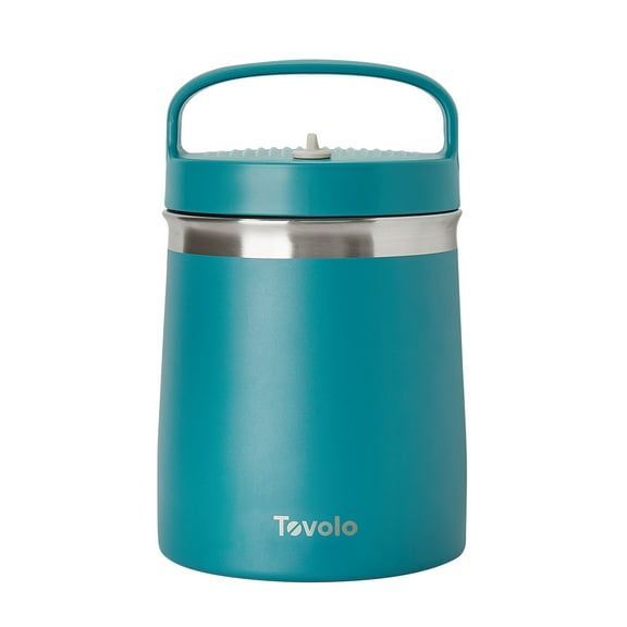 Tovolo Stainless Steel Insulated Food Container 2 QT Marine Blue