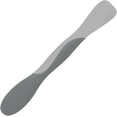 thumbnail image 1 of Tovolo Scoop and Spread Large Dual End Charcoal Gray and Viva Magenta Silicone Sandwich Spreader Tool with Nylon Handle, BPA Free Dishwasher Safe Silicone and Nylon Tool for Spreading and Scooping, 1 of 6
