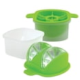 thumbnail image 1 of Tovolo Silicone Ice Mold, Lime Wedge Large Ice Molds for Cocktail Drinks, 2 Pack, 1 of 8