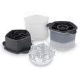 thumbnail image 1 of Tovolo Silicone Ice Mold, Rose Flower Large Ice Molds for Cocktail Drinks, 2 Pack, 1 of 4