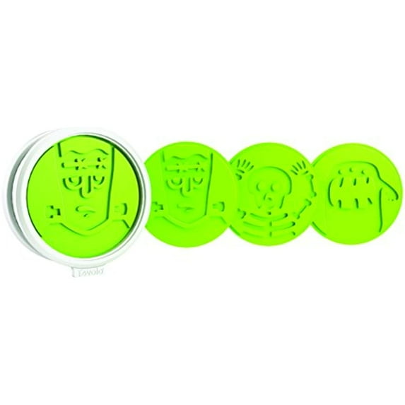 Tovolo Spooky Monster Scary Halloween Cookie Cutters, Set of 6