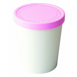 Tovolo 1 quart Ice Cream Tub with Pistachio Green Lid - Whisk