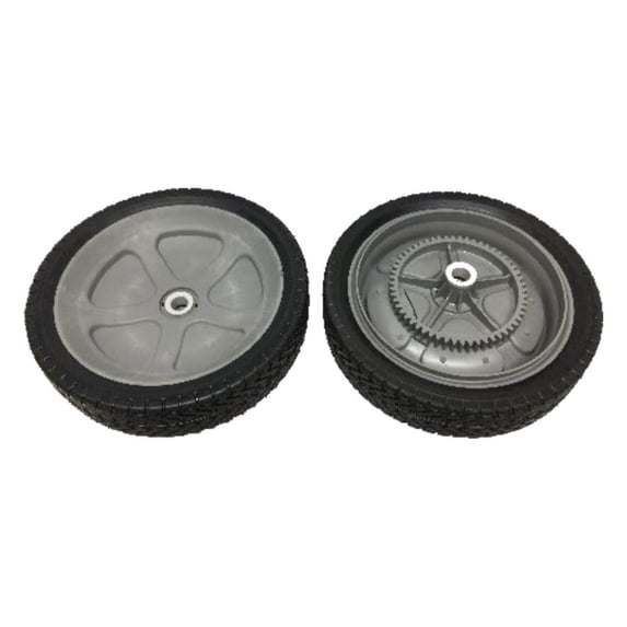 Pair Of Replacement Wheels For Ohio Steel Tow-Behind Lawn Leaf Sweeper - Part #307011
