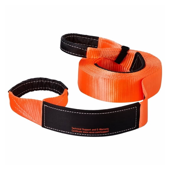 Tow Cable 36000lbs 30ft 3-inch, Heavy Duty Towing Strap - Recovery Rope with D-Ring Shackles - Vehicle Extraction for Trucks, SUVs, Off-Road