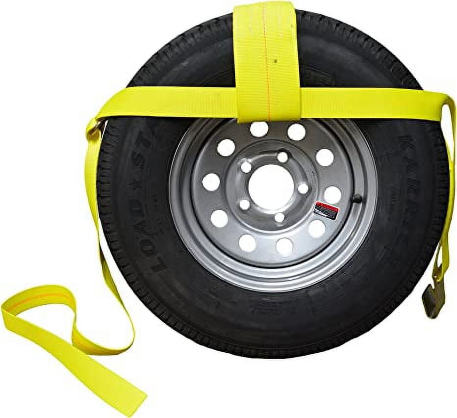 Tow Dolly Straps Car Dolly Straps 11,000 Pound Rated (Heavy Duty)