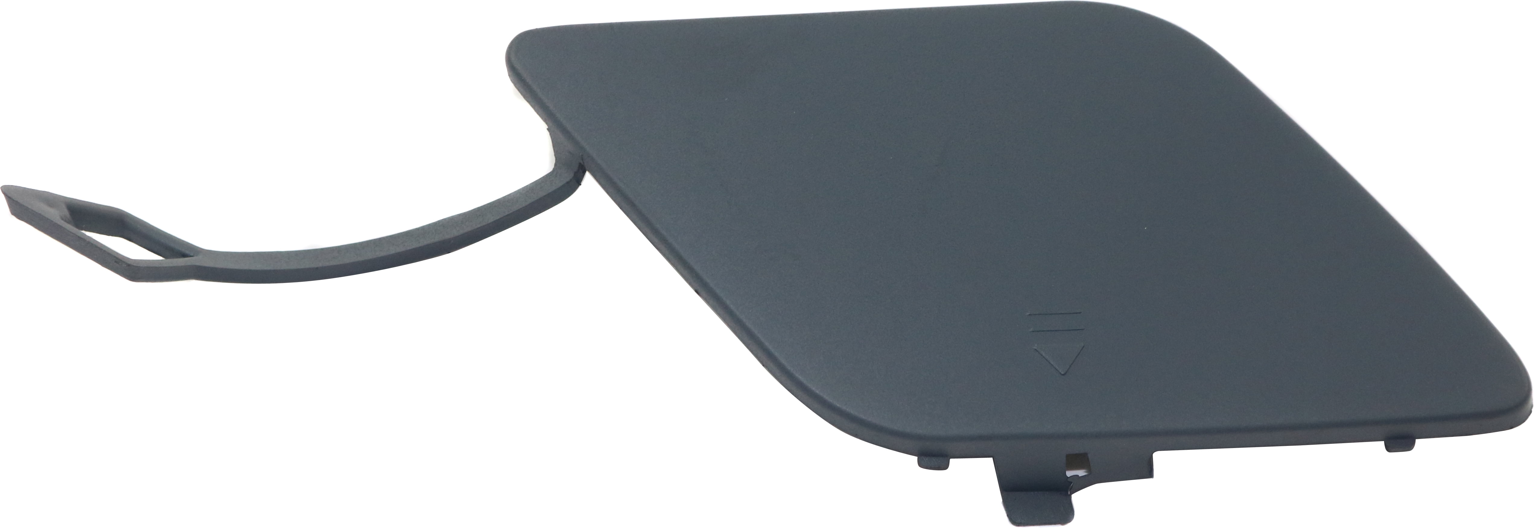 Tow Eye Cover Compatible with 2012 Mercedes Benz C300; 2012 Mercedes Benz C350 Passenger Side Primed