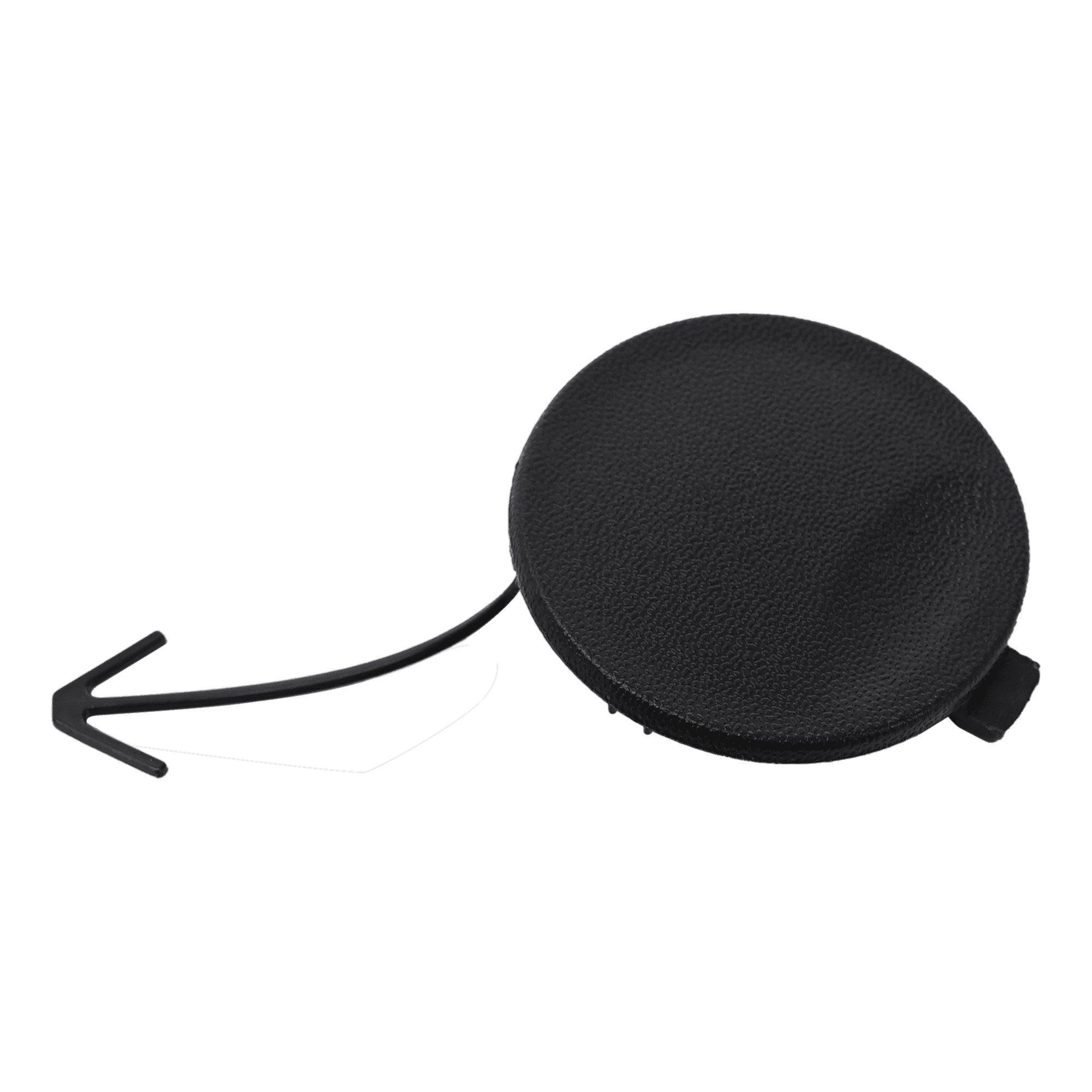 Tow Eye Cover Compatible with 2013 Hyundai Santa Fe; 2013 Hyundai Santa Fe XL Passenger Side