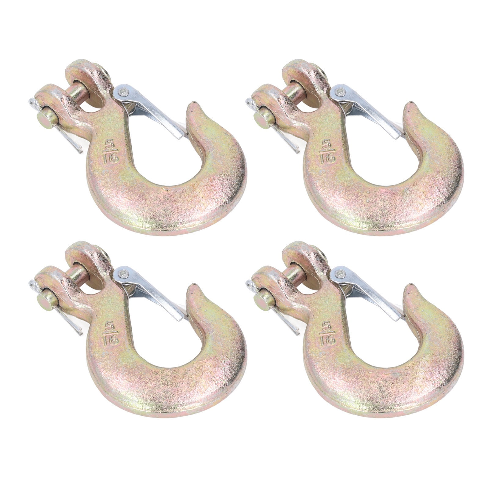 Tow Hook, Clevis Slip Hook 5/16in 4Pcs Alloy Steel For Port