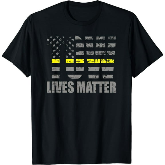 Tow Lives Matter Thin Yellow Line Tow Truck Driver Shirt
