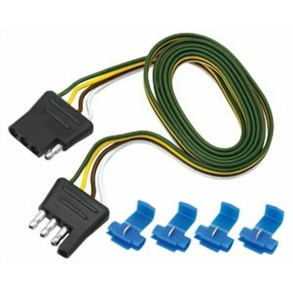 (10 Pack)4-Flat Plug Loop 60" Long Replacement Auto Part, Easy to Install